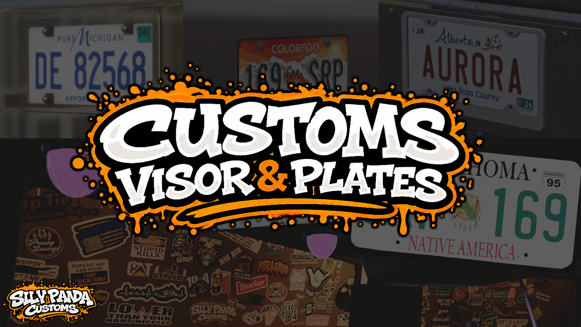 Custom Visors & Plates